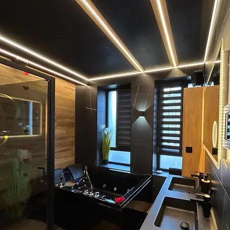 Business-romantique, Jacuzzi, Billard 펜션 베르비에